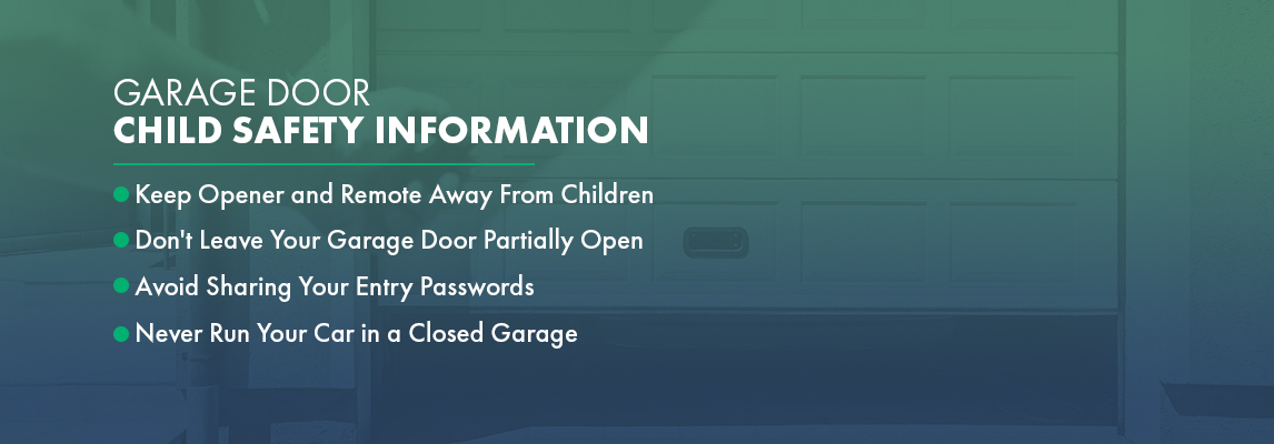 Garage Door Child Safety Information