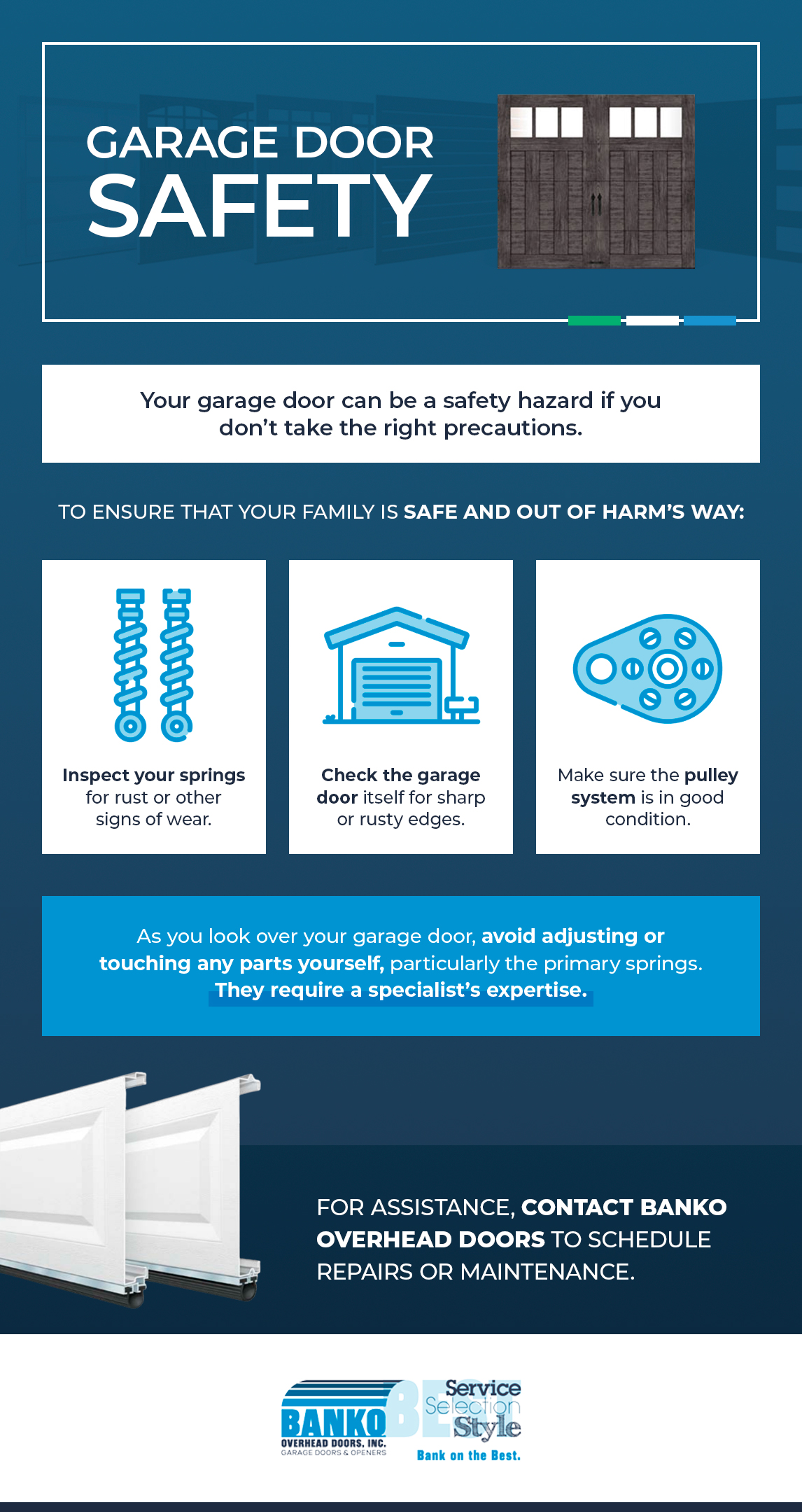 Garage Door Safety Tips - Banko