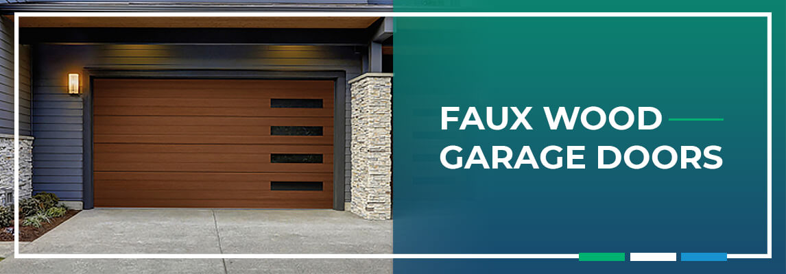 Faux Wood Garage Doors