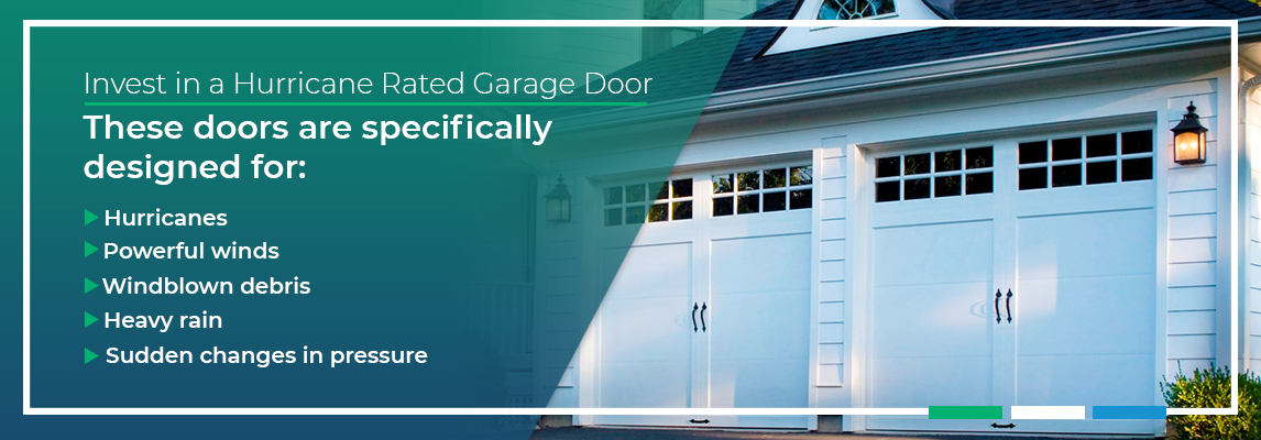 Invest in a Hurricane Rated Garage Door