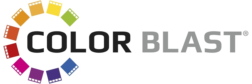 Clopay ColorBlast Logo in RGB colors