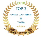 2018 Garage Door Repair in Tampa Award logo