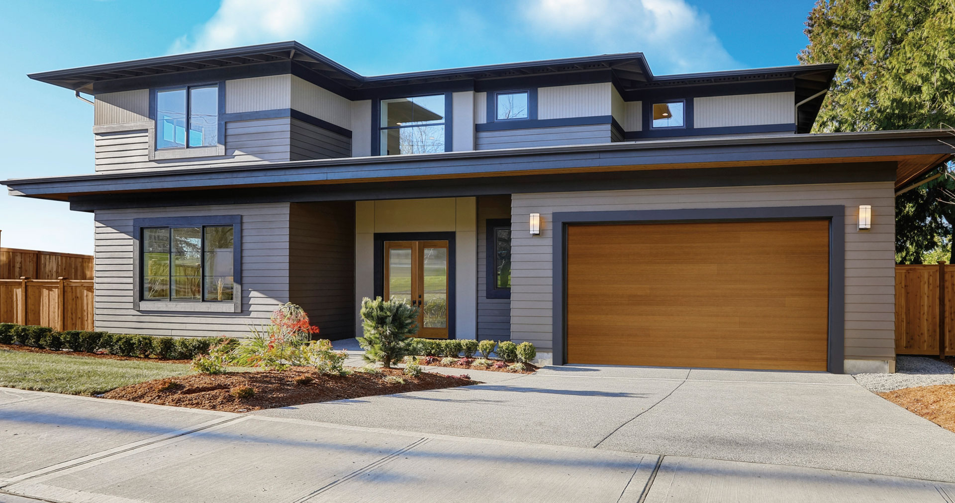 Modern Canyon Ridge Garage Door