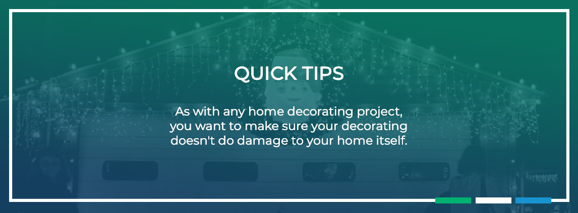 quick tips - make sure your decorating doesn't damage your home