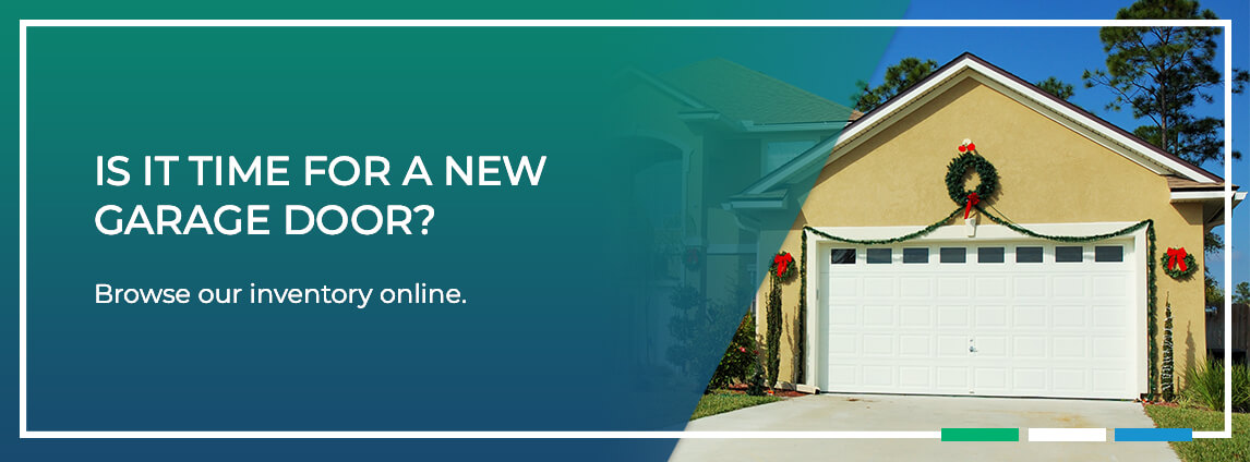 is it time for a new garage door? browse our inventory online