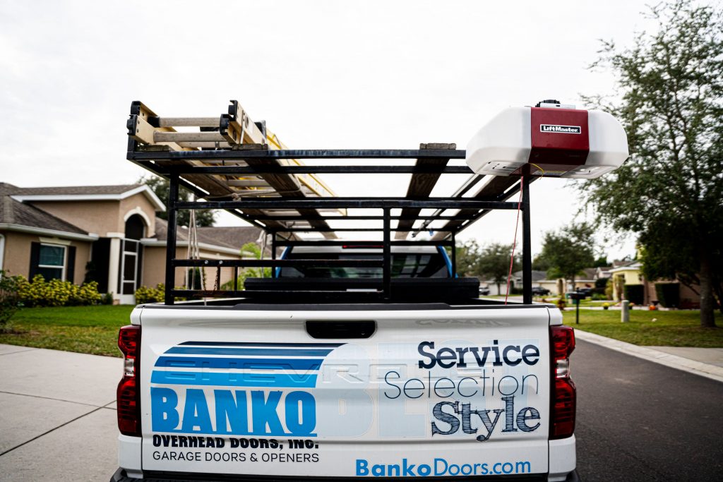 Banko Overhead Doors Service Truck