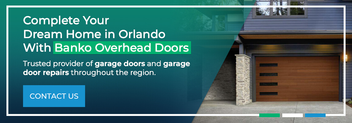 Complete your dream home in Orlando with Banko Overhead Doors. Trusted provider of garage doors and garage door repairs throughout the region. 