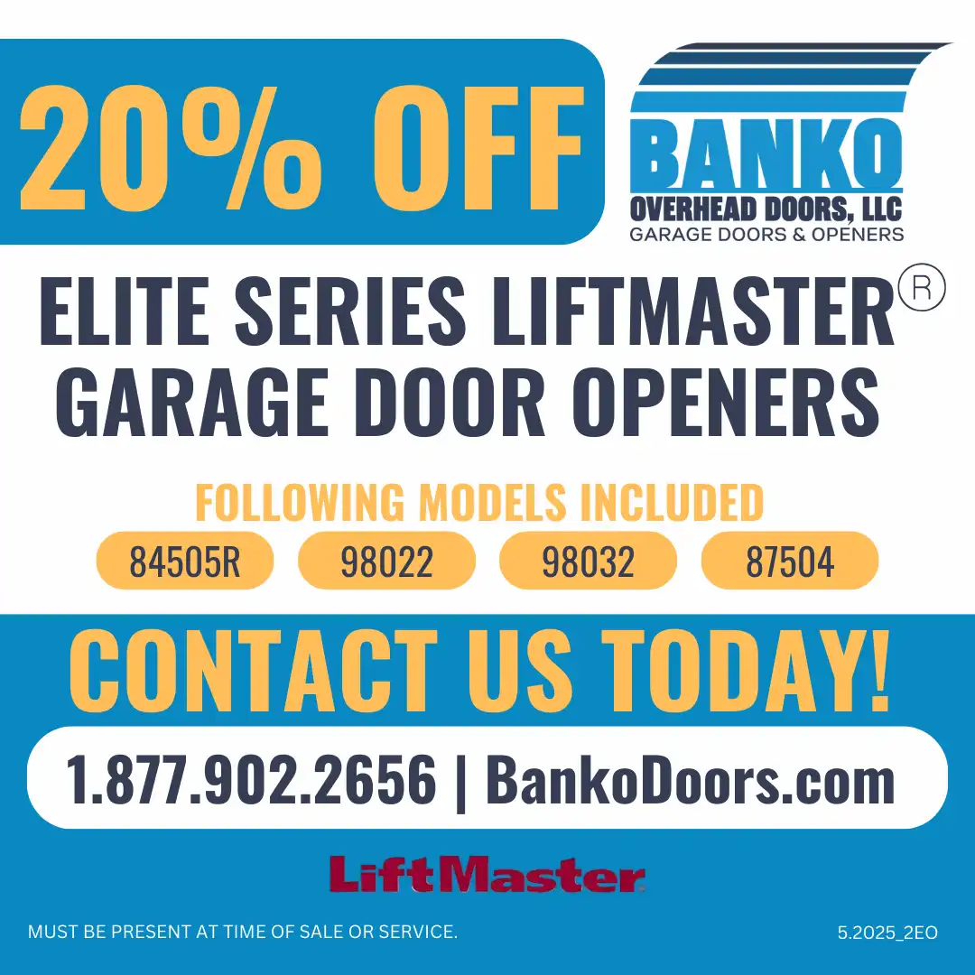 20% Off LiftMaster Residential Garage Door Openers
