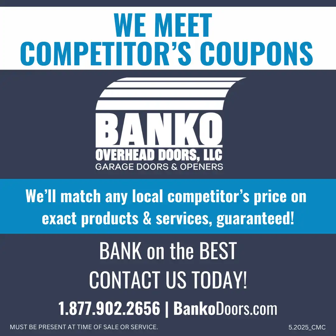 Banko Residential Garage Door Price Match